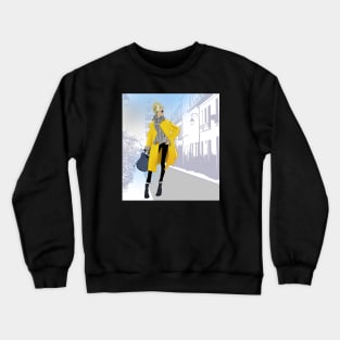 Fashion Girl #2 Crewneck Sweatshirt